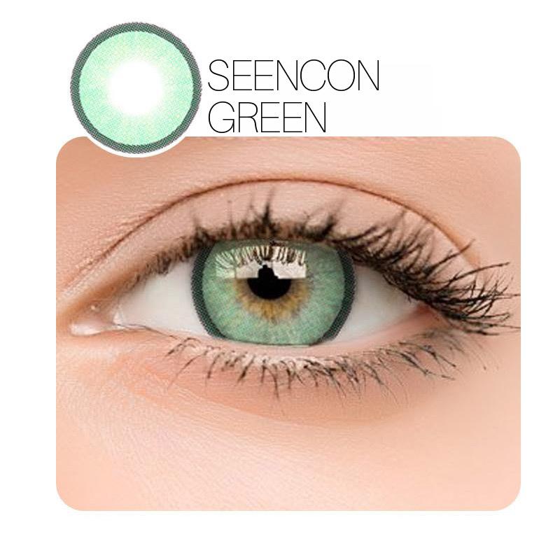 Hidrocharm Green Contact Lenses