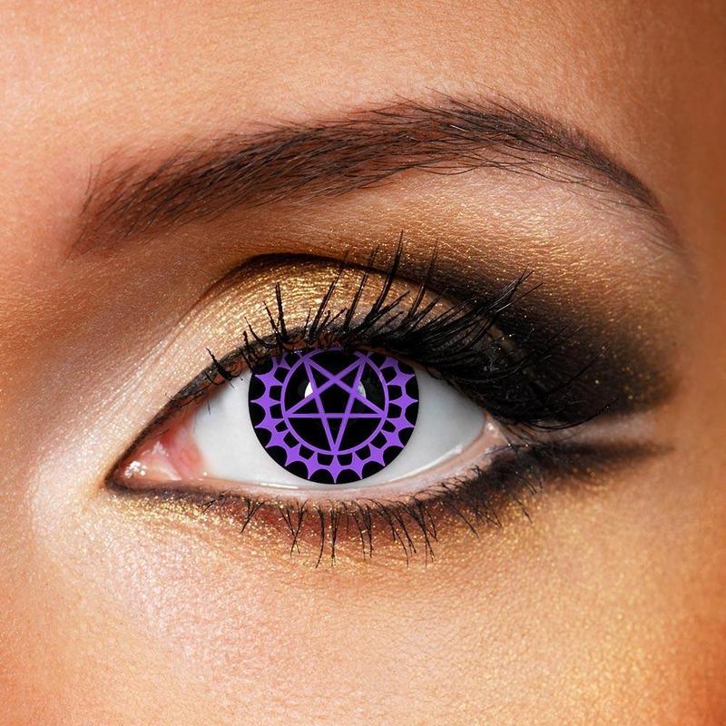 Astrolabe Purple Contact Lenses