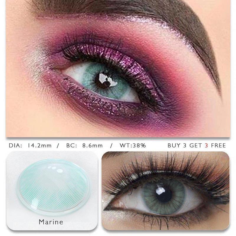 [US Warehouse] Marine Prescription Contact Lenses