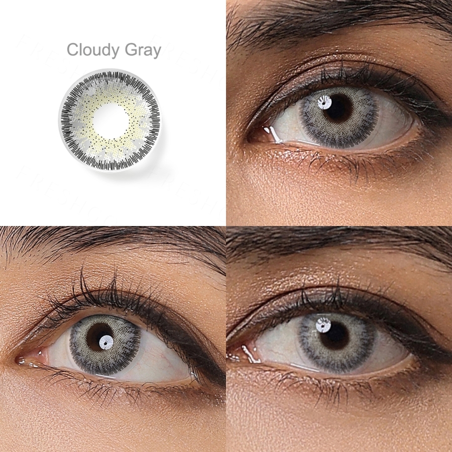 [US Warehouse] Cloudy Grey Contact Lenses