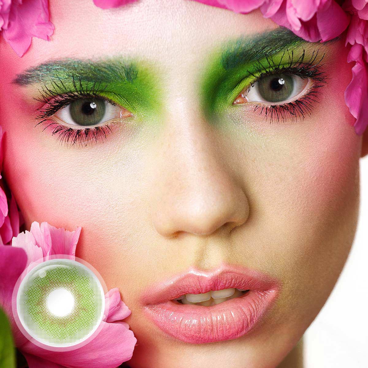 Alaska Moss Green Contact Lenses