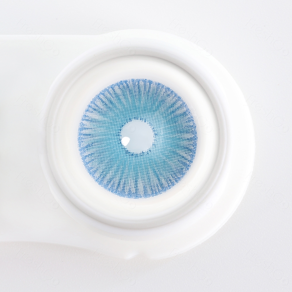 Fiesta Blue Contact Lenses