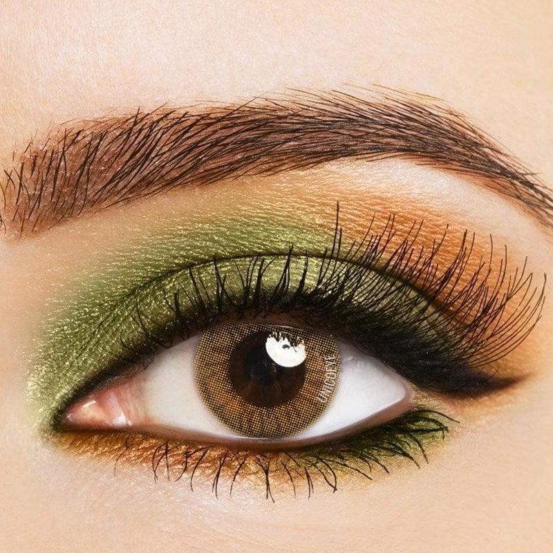 [US Warehouse] Flash Sale Sensual Hazel Prescription Monthly Contact Lenses