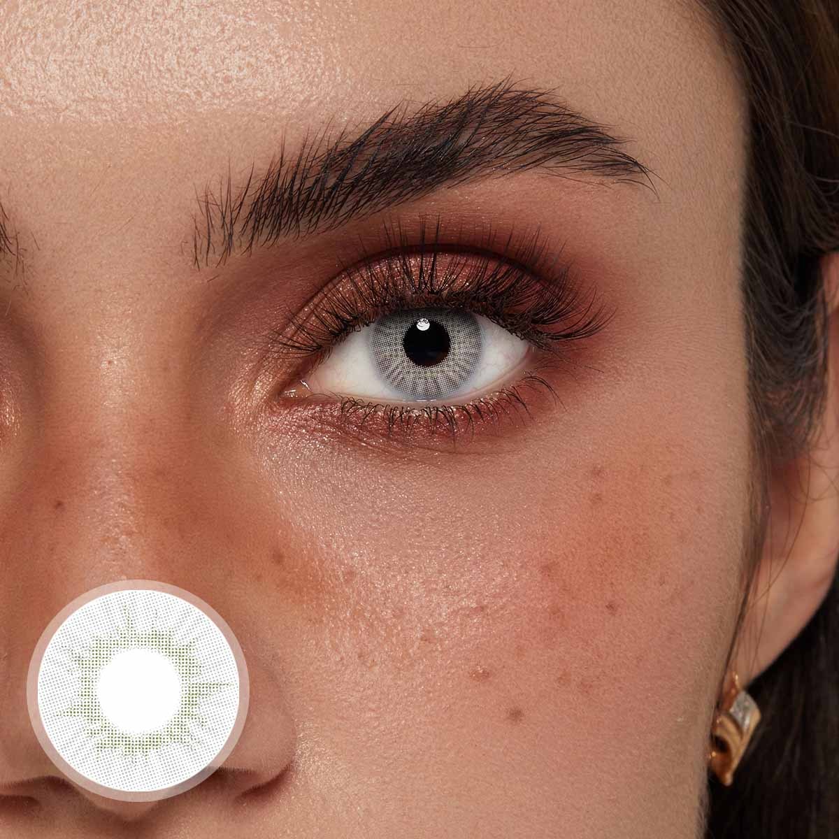 [US Warehouse] Cherry Icy Prescription Monthly Contact Lenses