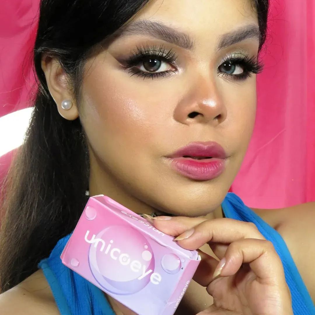 [US Warehouse] Dreamlike Purple Prescription Monthly Contact Lenses