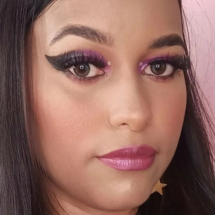 [US Warehouse] Dreamlike Purple Prescription Monthly Contact Lenses