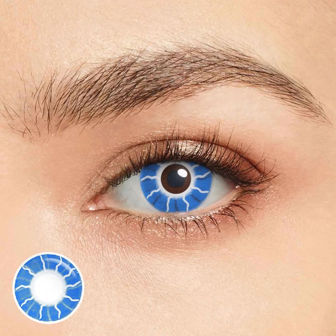 Blue Cosplay Yearly Contact Lenses