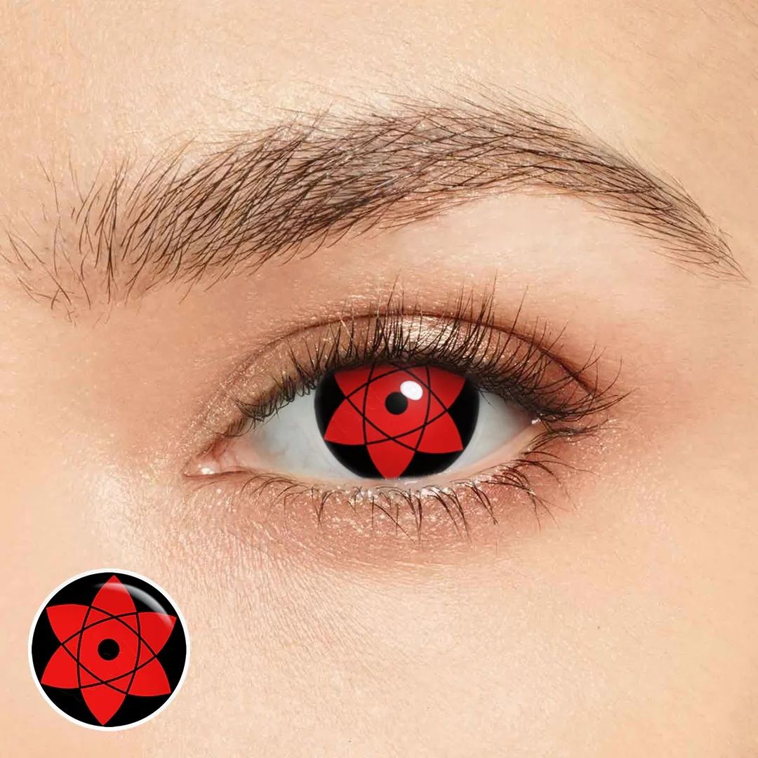 Red Cosplay Yearly Contact Lenses
