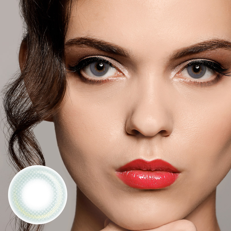 Gradient Moon Violet 6 Months Colored Contacts