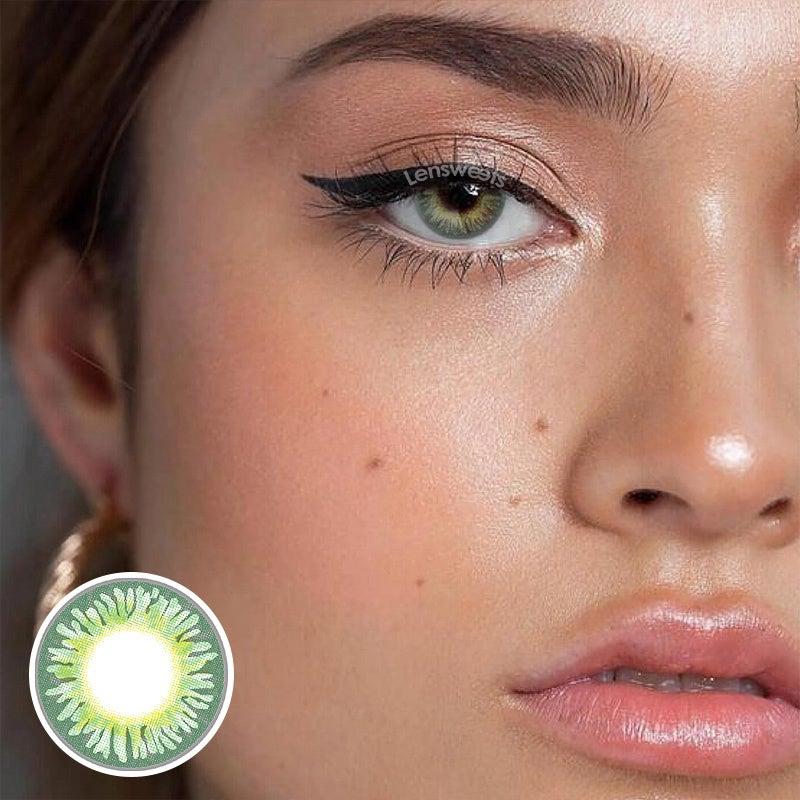 Green Contacts Lensweets