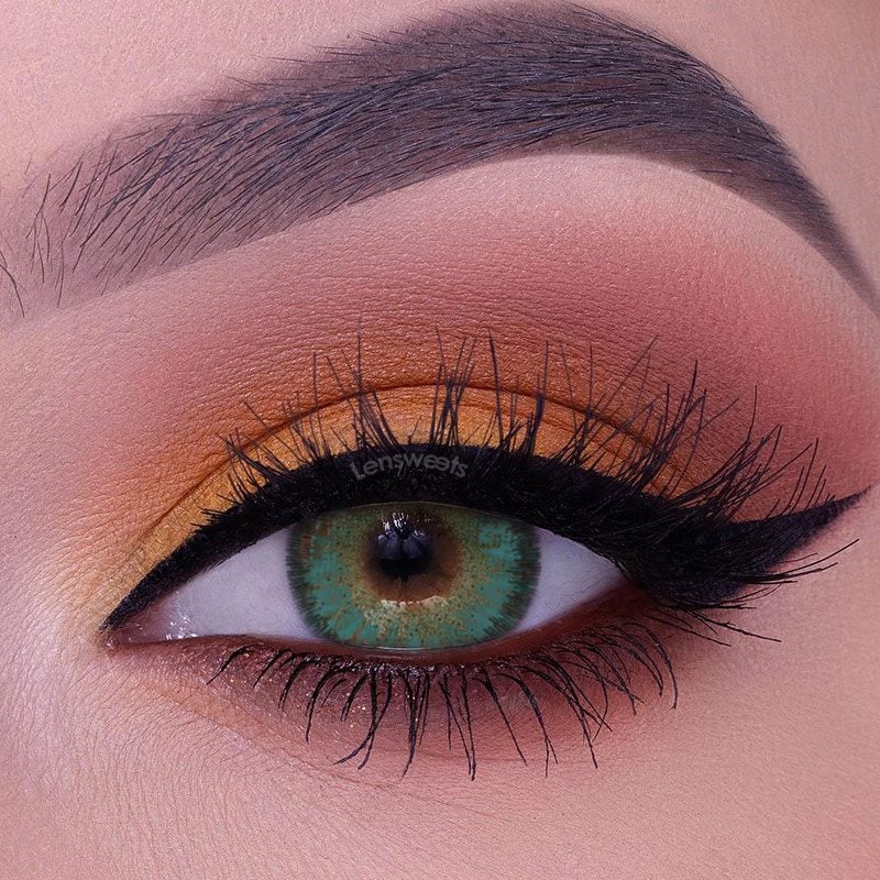 [US Warehouse] Caribbean Green Monthly Colored Contacts