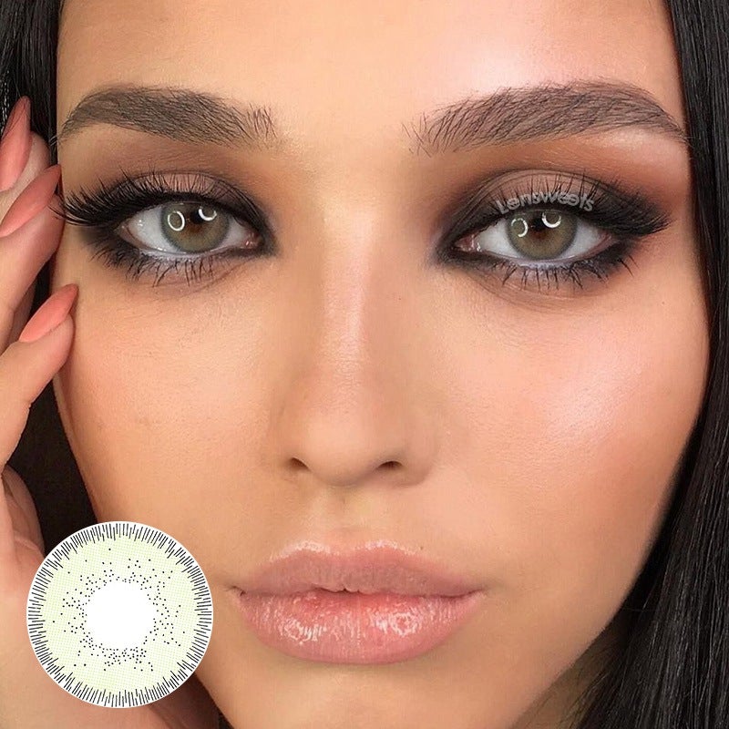 [US Warehouse] Fantasy Beige Prescription Monthly Colored Contacts