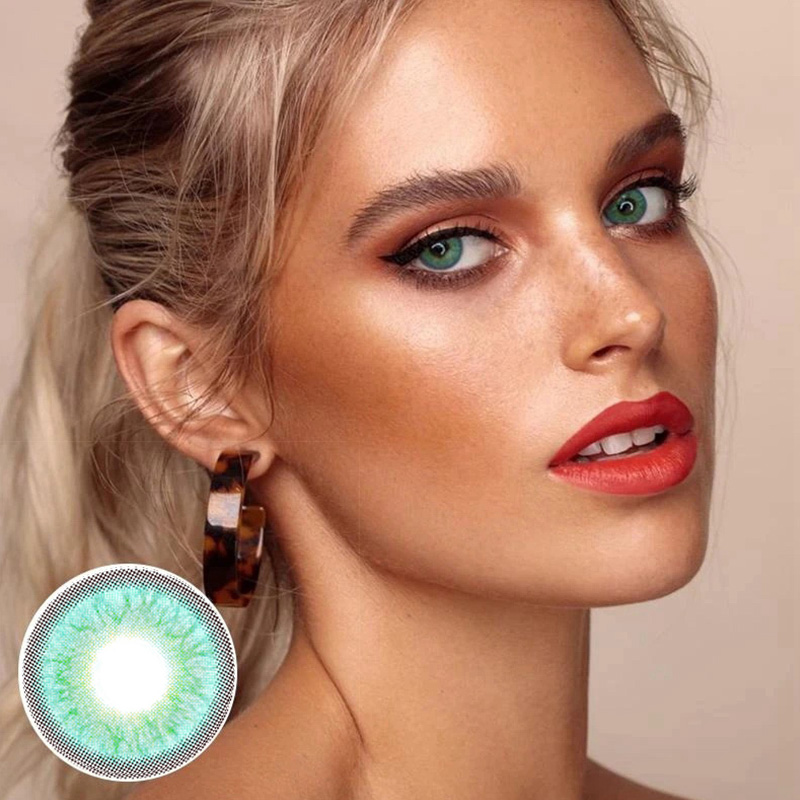 [Flash Sale] Himalayan Green Prescription Monthly Colored Contacts