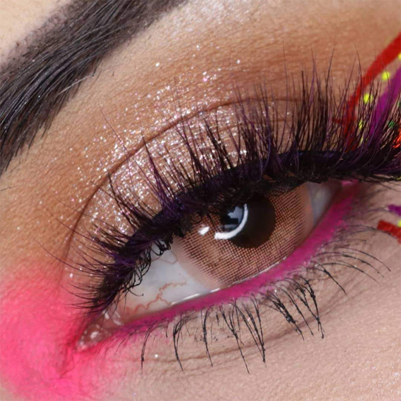 [US Warehouse] Lemon Chestnut Prescription Yearly Colored Contacts