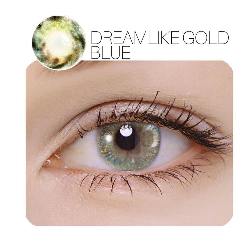 Dreamlike Blue Prescription Contact Lenses