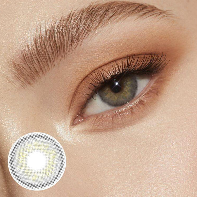 [US Warehouse] Russian Grey Prescription Monthly Colored Contacts