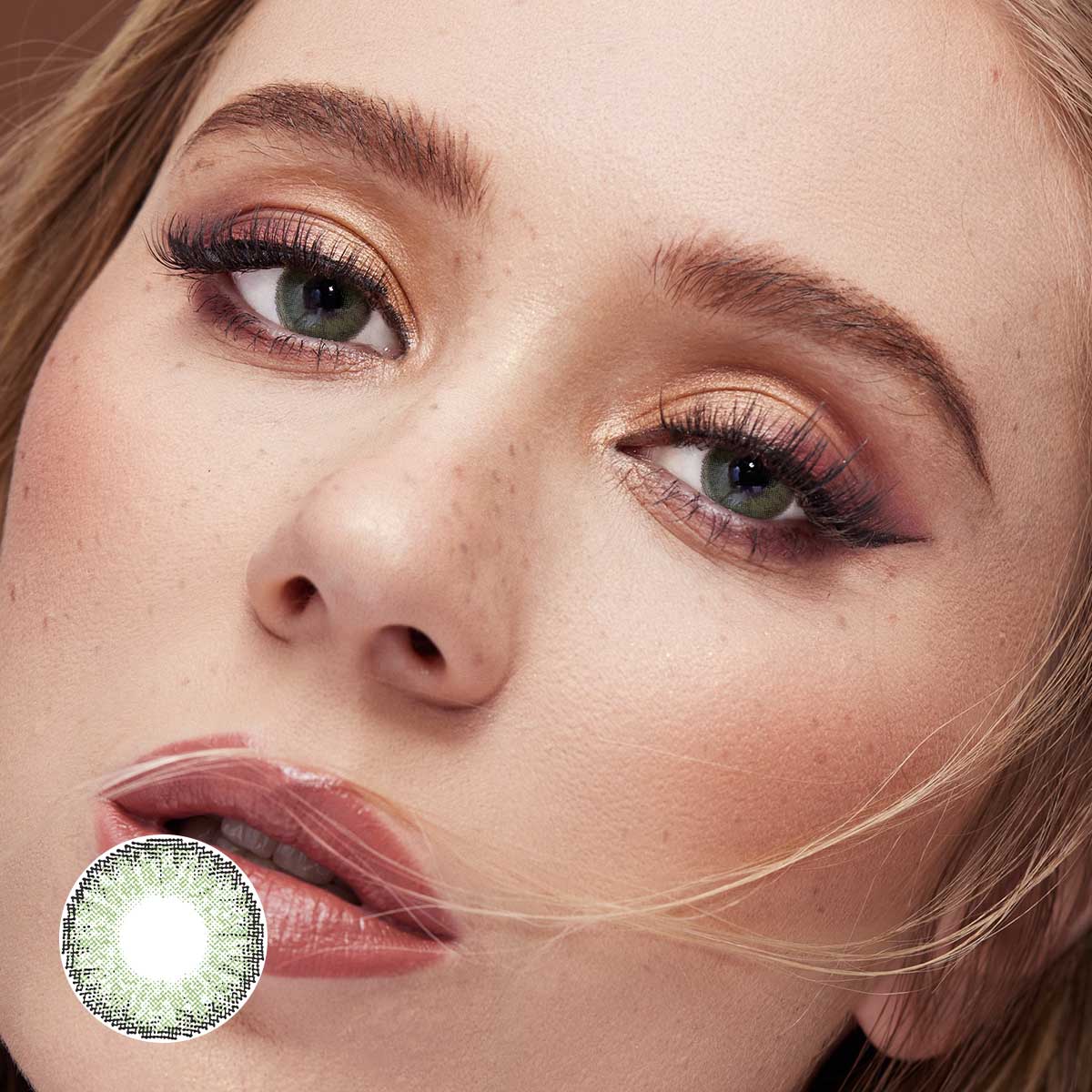 [Flash Sale] Ocean Emerald Prescription Monthly Colored Contacts