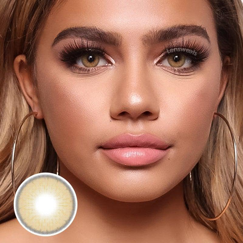 [US Warehouse] Premium Brown Prescription Monthly Colored Contacts