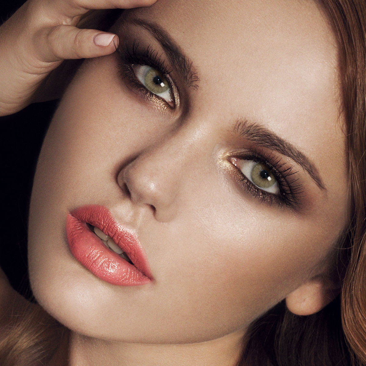 [US Warehouse] Amber Prescription Monthly Colored Contacts