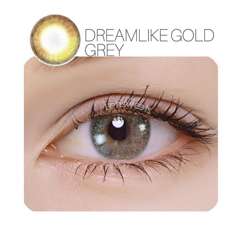 [US Warehouse] Dreamlike Grey Prescription Monthly Colored Contacts