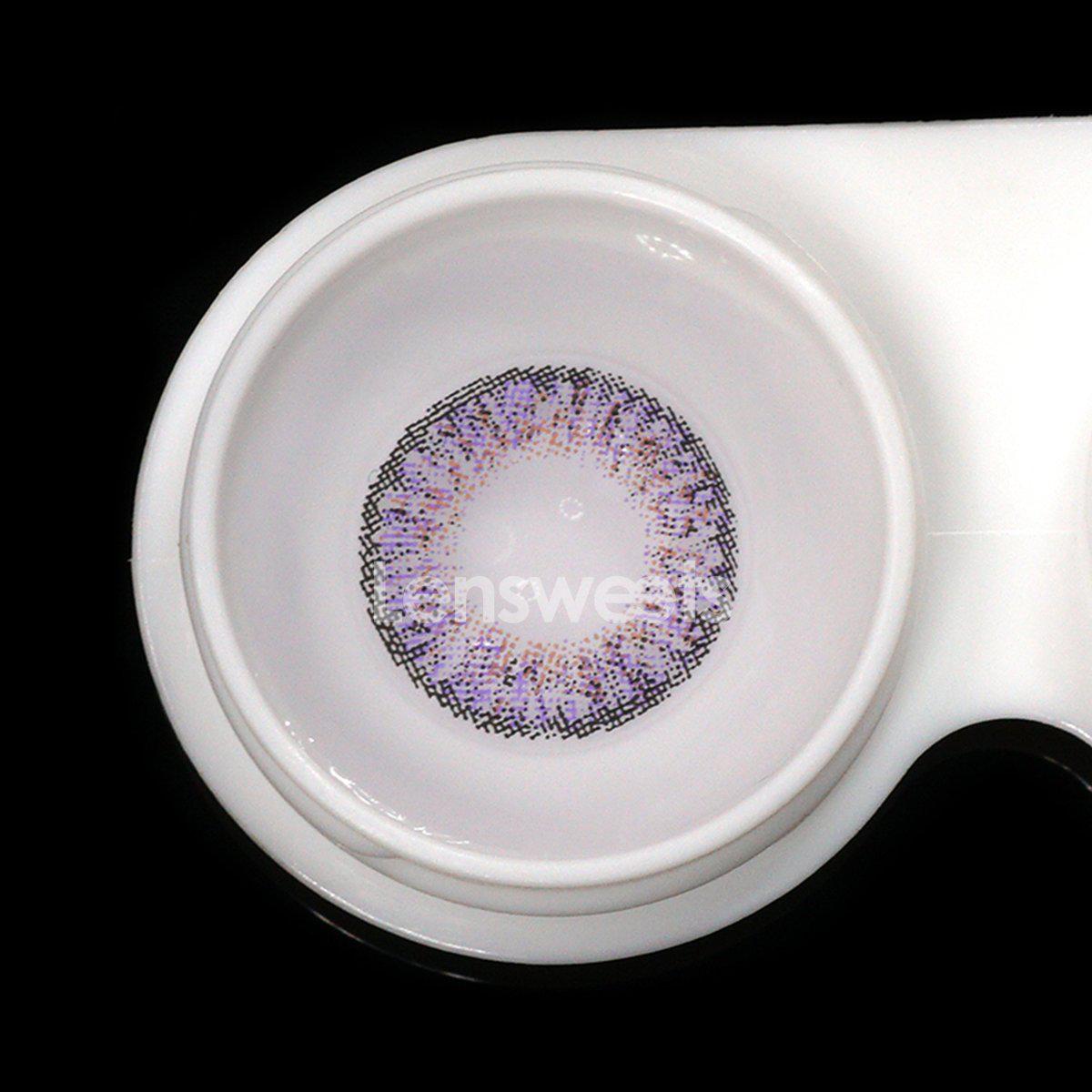 [US Warehouse] Ocean Purple Prescription Yearly Colored Contacts