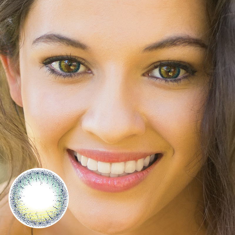 Gradient Moon Violet 6 Months Colored Contacts