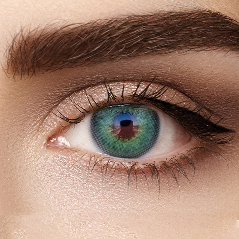 [US Warehouse] Himalayan Green Prescription Monthly Colored Contact Lenses