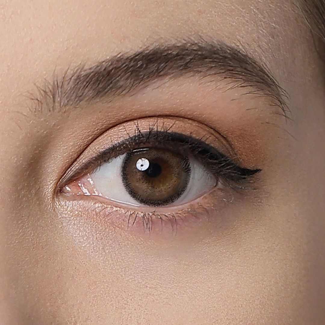 Latte Brown Monthly Colored Contact Lenses