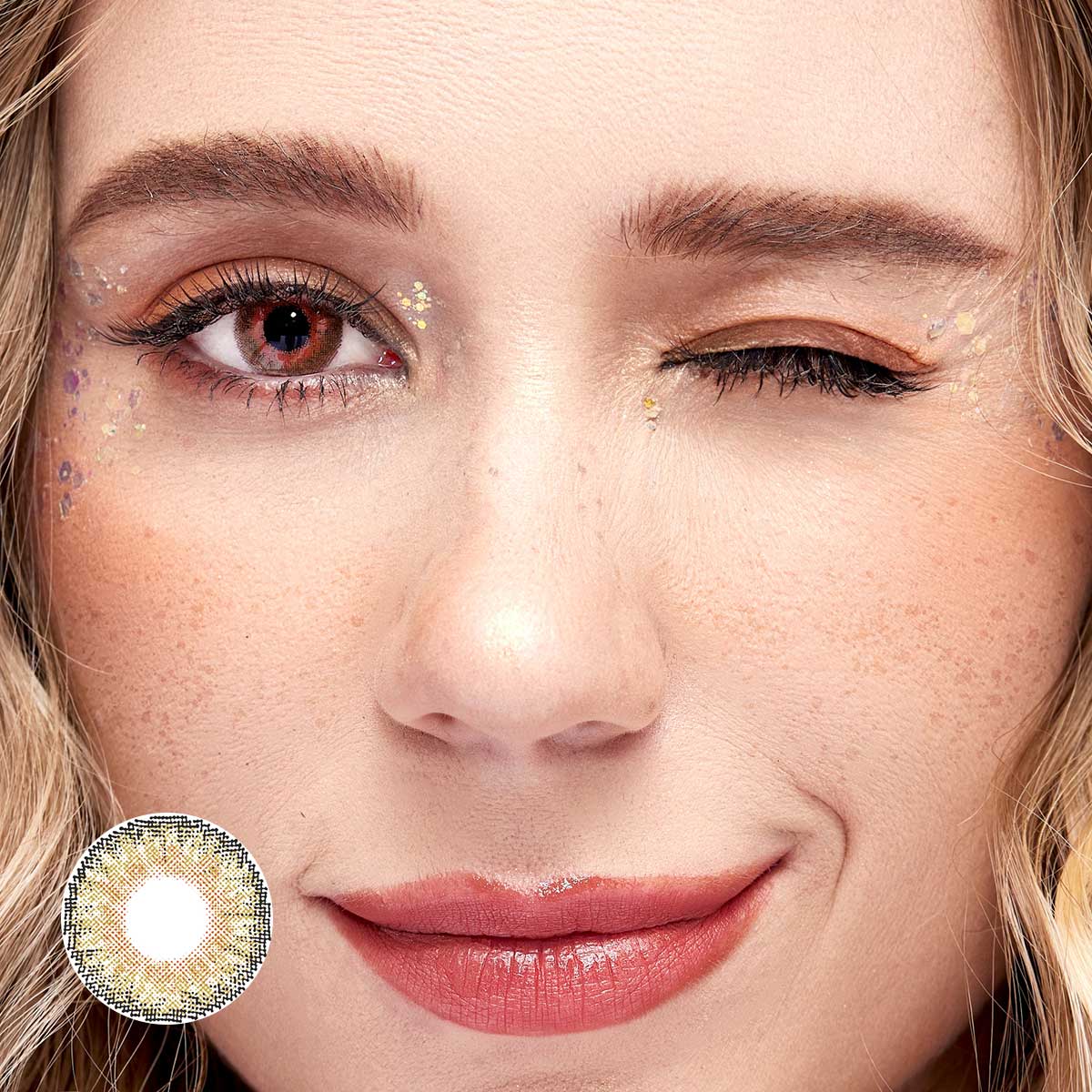 [US Warehouse] Ocean Honey Prescription Monthly Colored Contact Lenses
