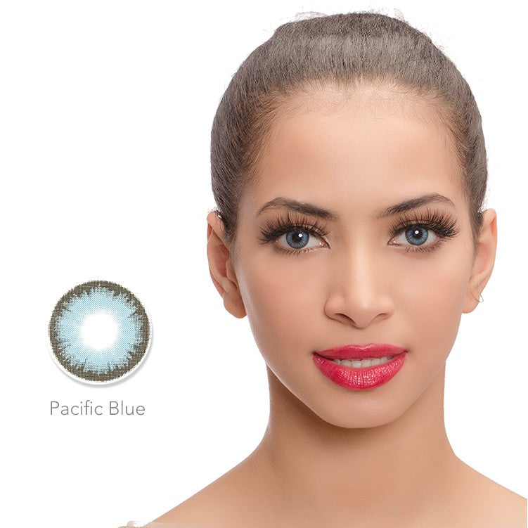 [US Warehouse] Diamond Pacific Blue Colored Contact Lenses