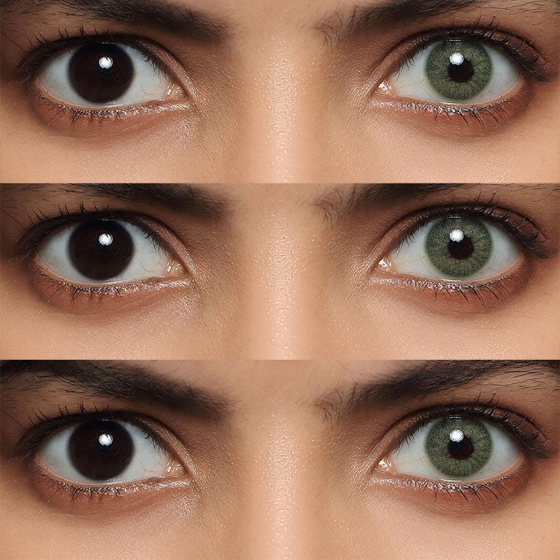 [US Warehouse] Cloud Green Yearly Colored Contact Lenses