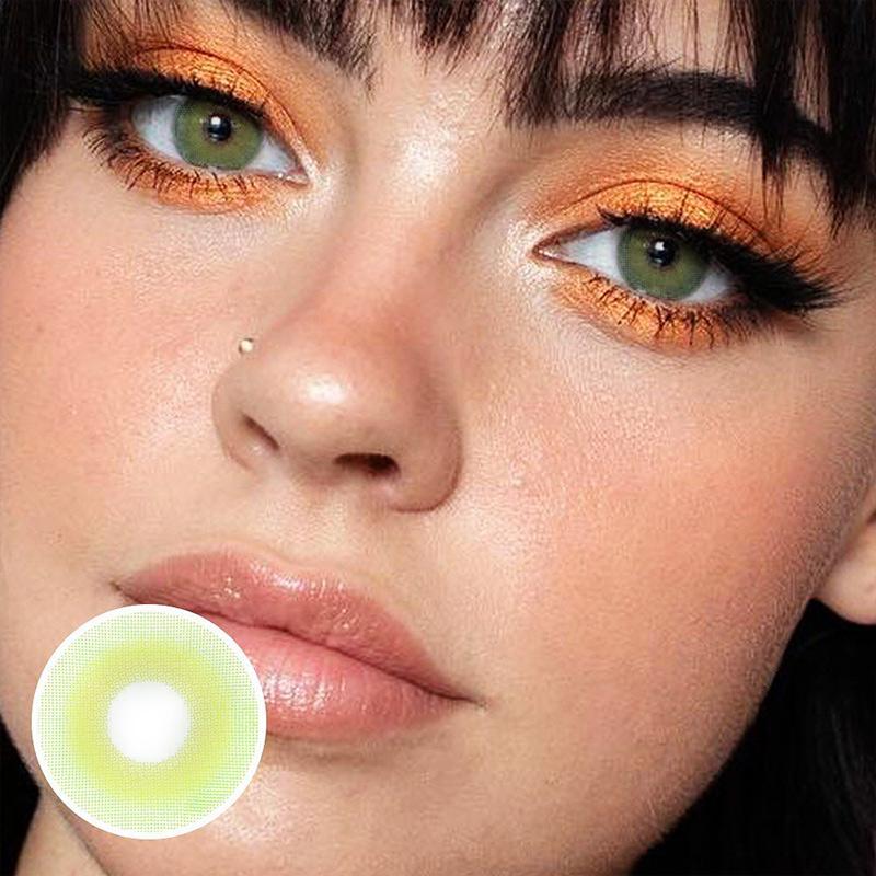 [US Warehouse] Pixie Green Prescription 6 Months Colored Contact Lenses