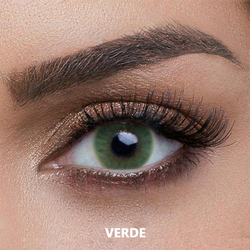 Verde Prescription Yearly Colored Contact Lenses