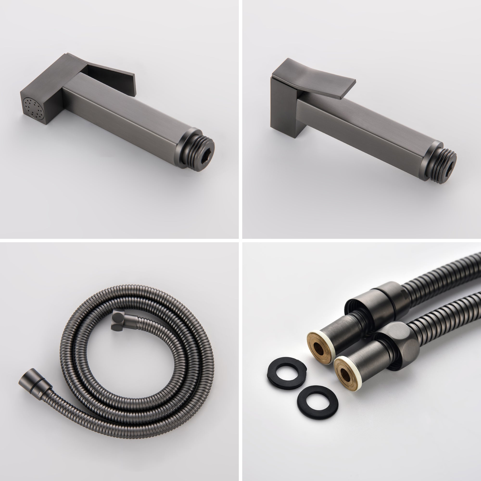 Boyel Living Wall Mount Single-Handle Bidet Faucet with Handle and Mixer Body-Boyel Living