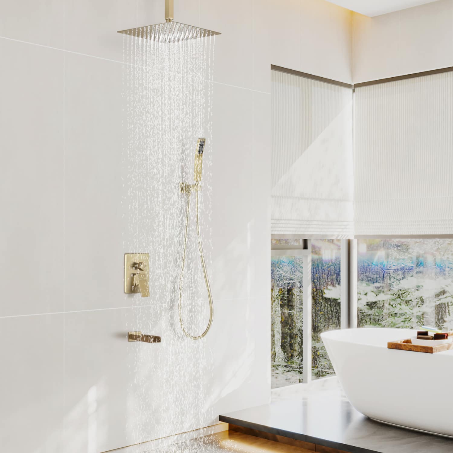 Shower Systems, Shower Heads-Boyel Living