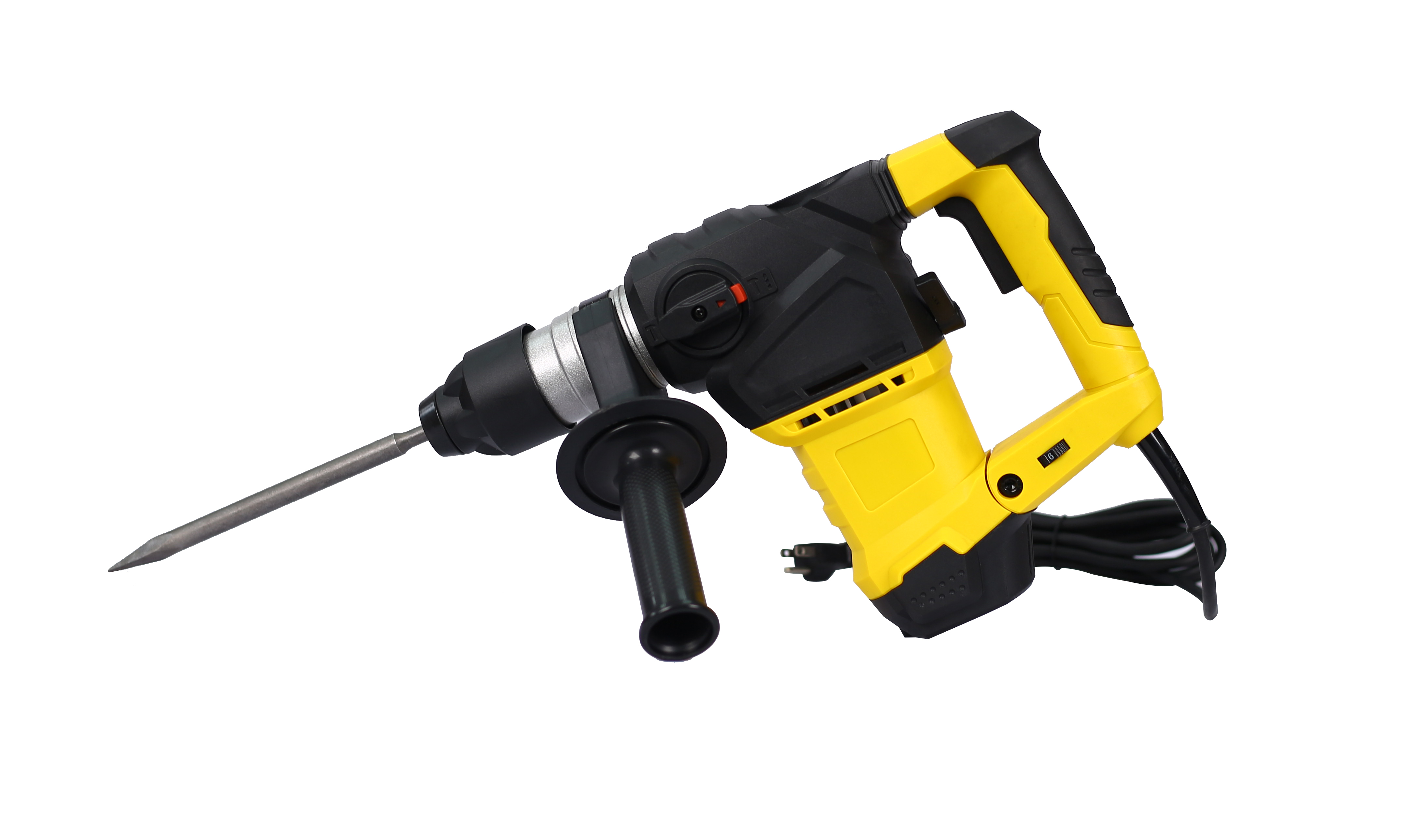 Professioinal Quality 1-1/4&rdquo; SDS-Plus Heavy Duty Rotary Hammer Drill 13 Amp - Vibration Control, 3 Functions-Boyel Living