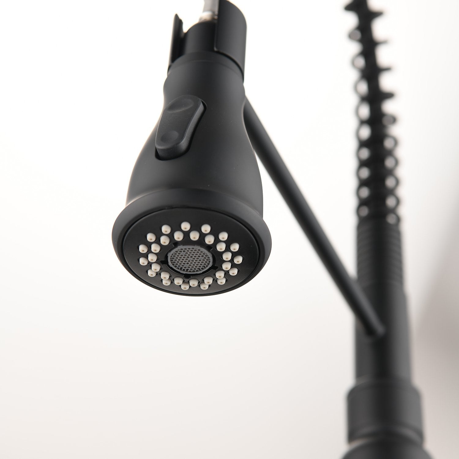 Touch Kitchen Faucet with Pull Down Sprayer in Matte Black-Boyel Living