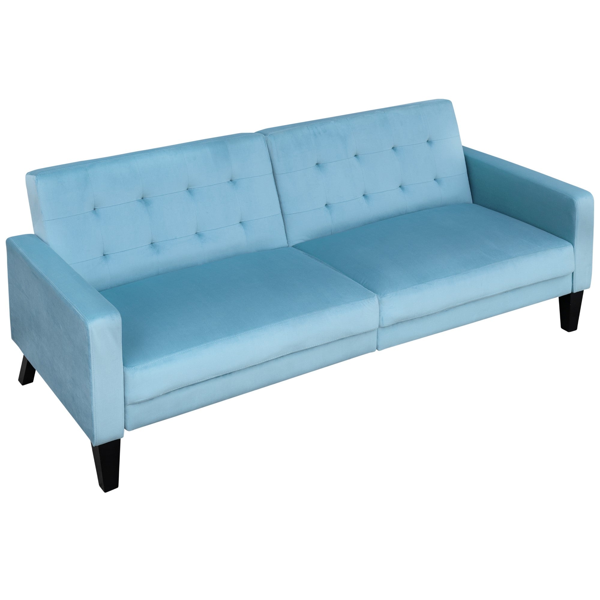 Modern Convertible Folding Futon Sofa Bed-Boyel Living
