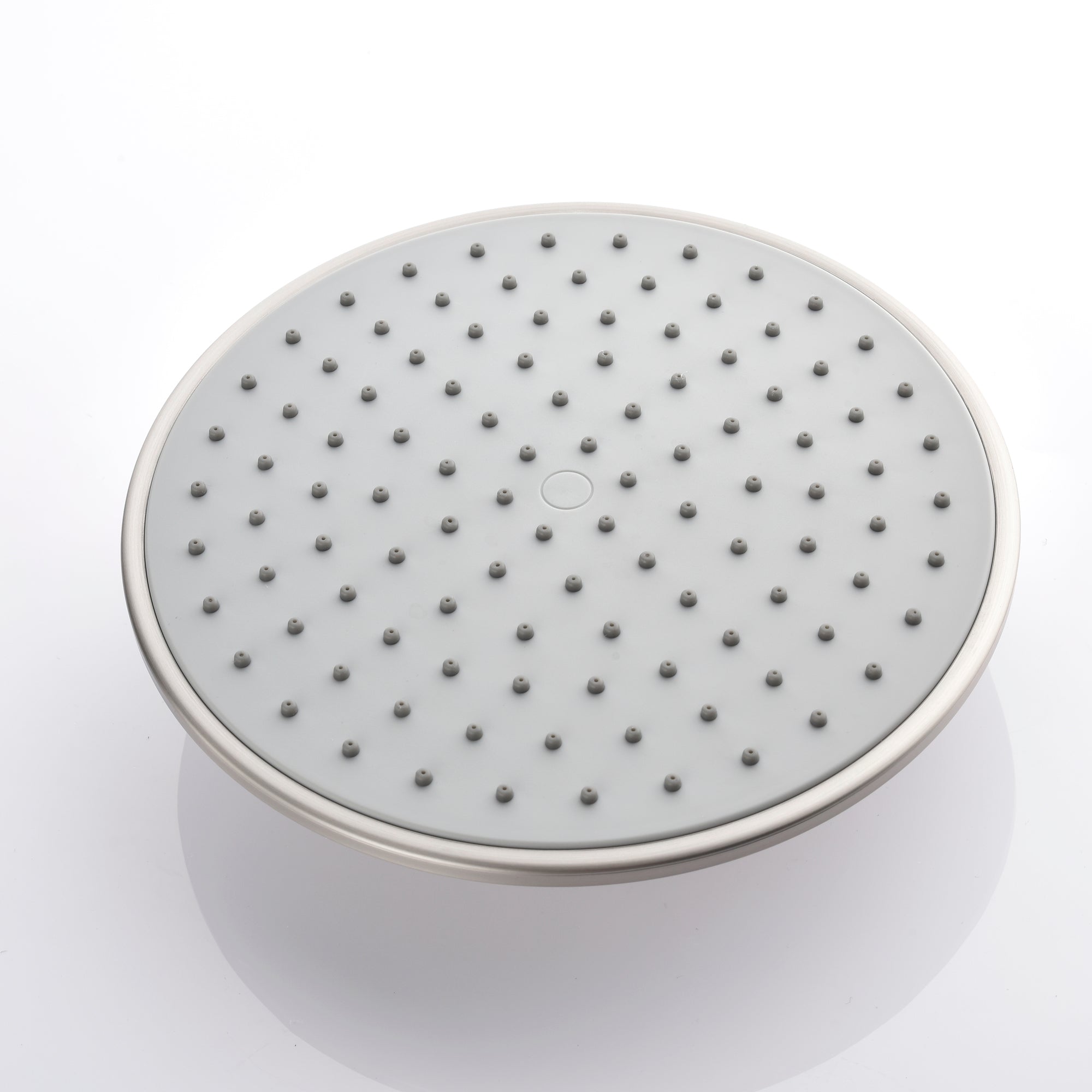 Boyel Living 1-Spray Patterns with 3.4 GPM 9 in. Wall Mount Rain Fixed Shower Head with Single Lever Handle and Valve-Boyel Living