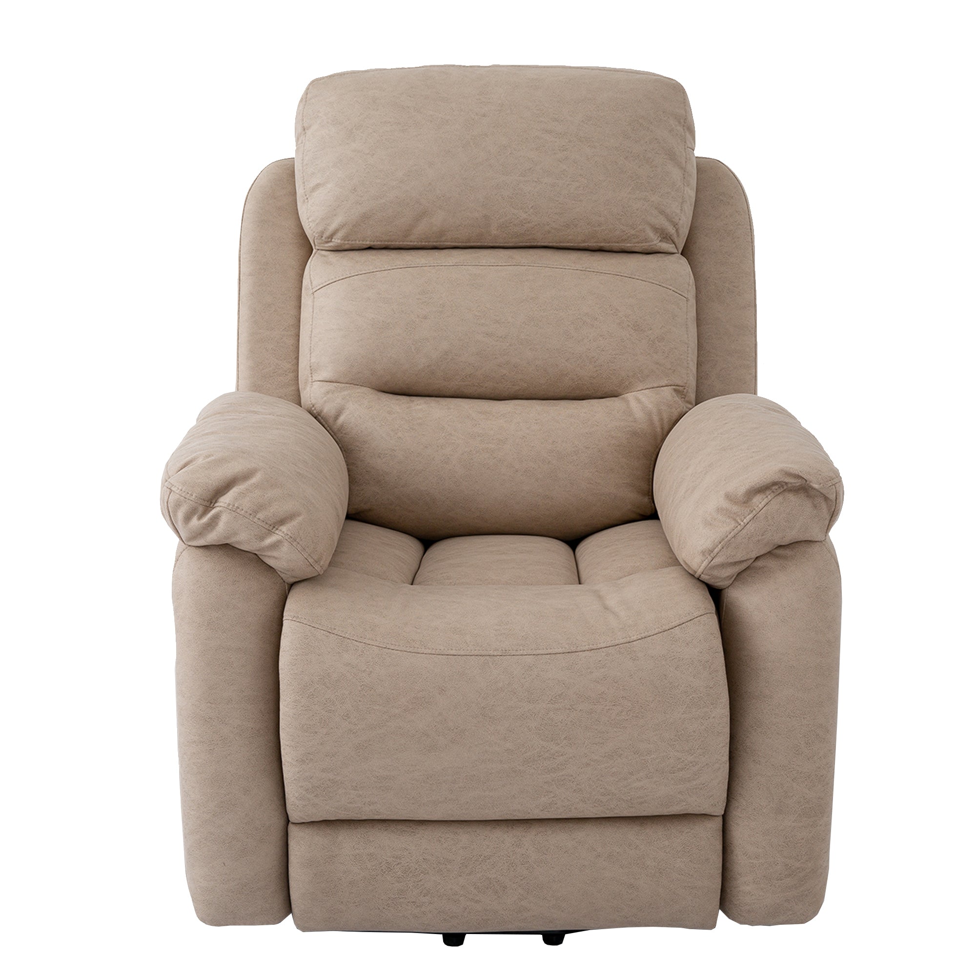 Power Lift Assist Standard Recliner with Storage and Overstuffed Pillows-Boyel Living