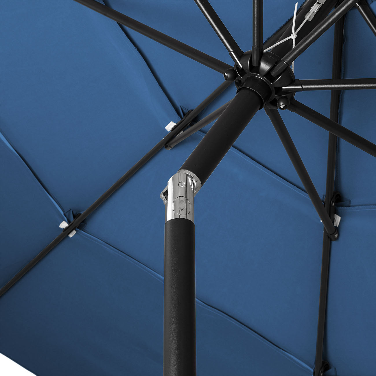 Boyel Living 10ft Patio Umbrella with Double Airvent (Navy)-Boyel Living