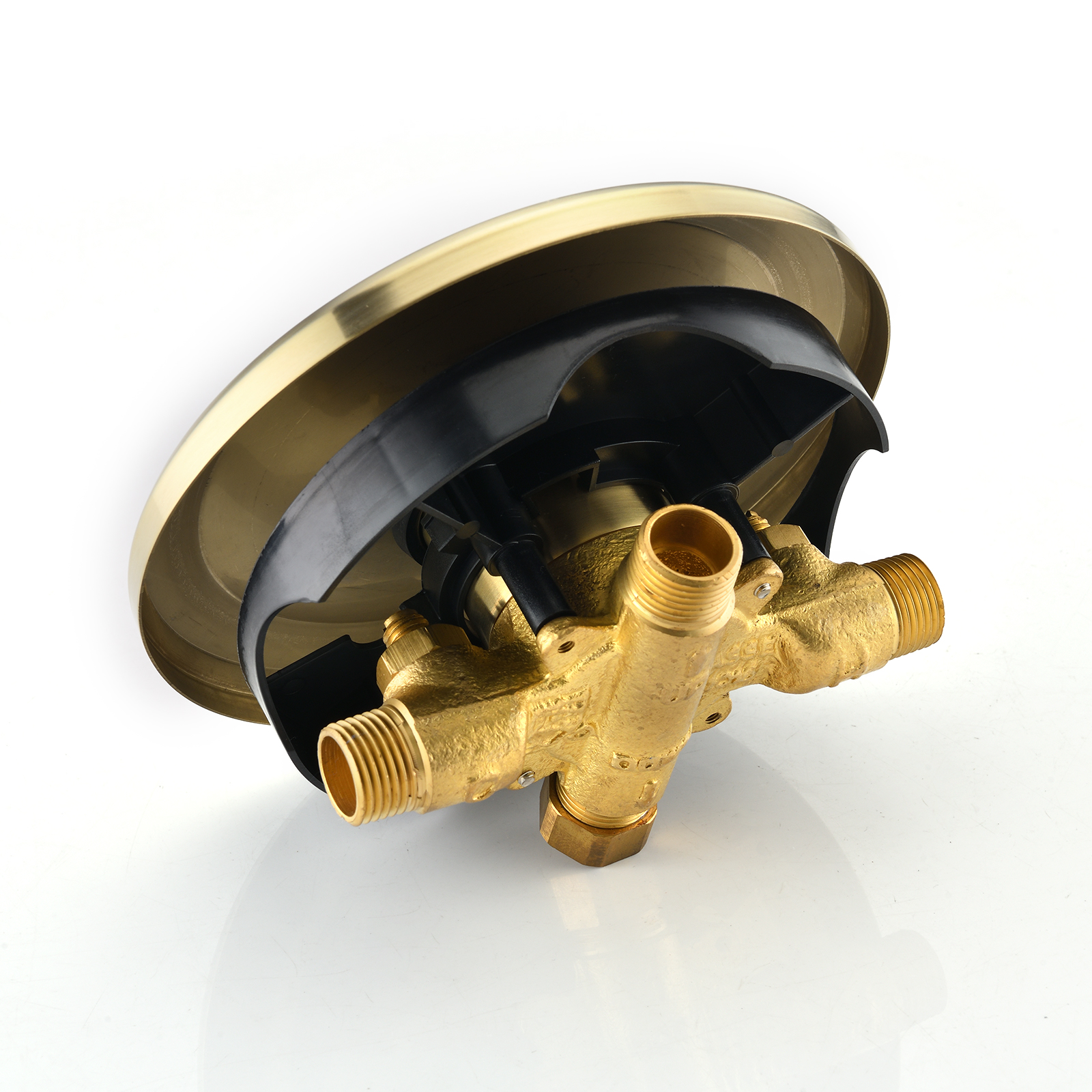 Shower Water Mixer Single Handle Shower ValveTemperature Mixing Valve Complete Shower Kit