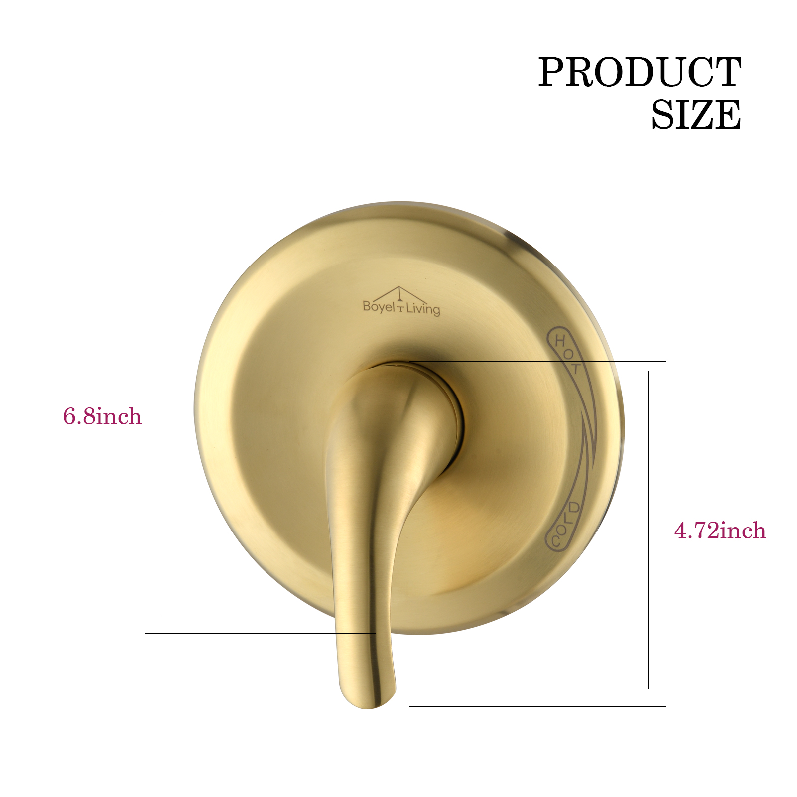 Shower Water Mixer Single Handle Shower ValveTemperature Mixing Valve Complete Shower Kit