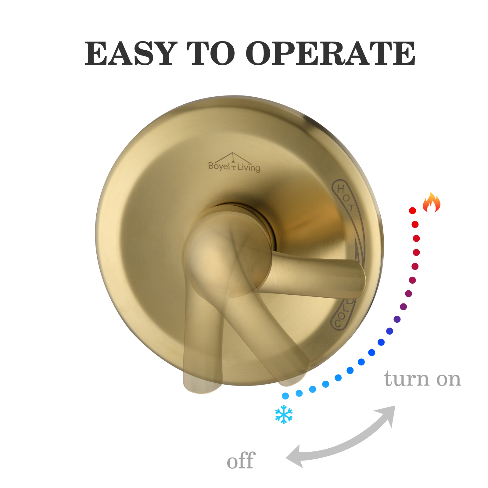 Shower Water Mixer Single Handle Shower ValveTemperature Mixing Valve Complete Shower Kit