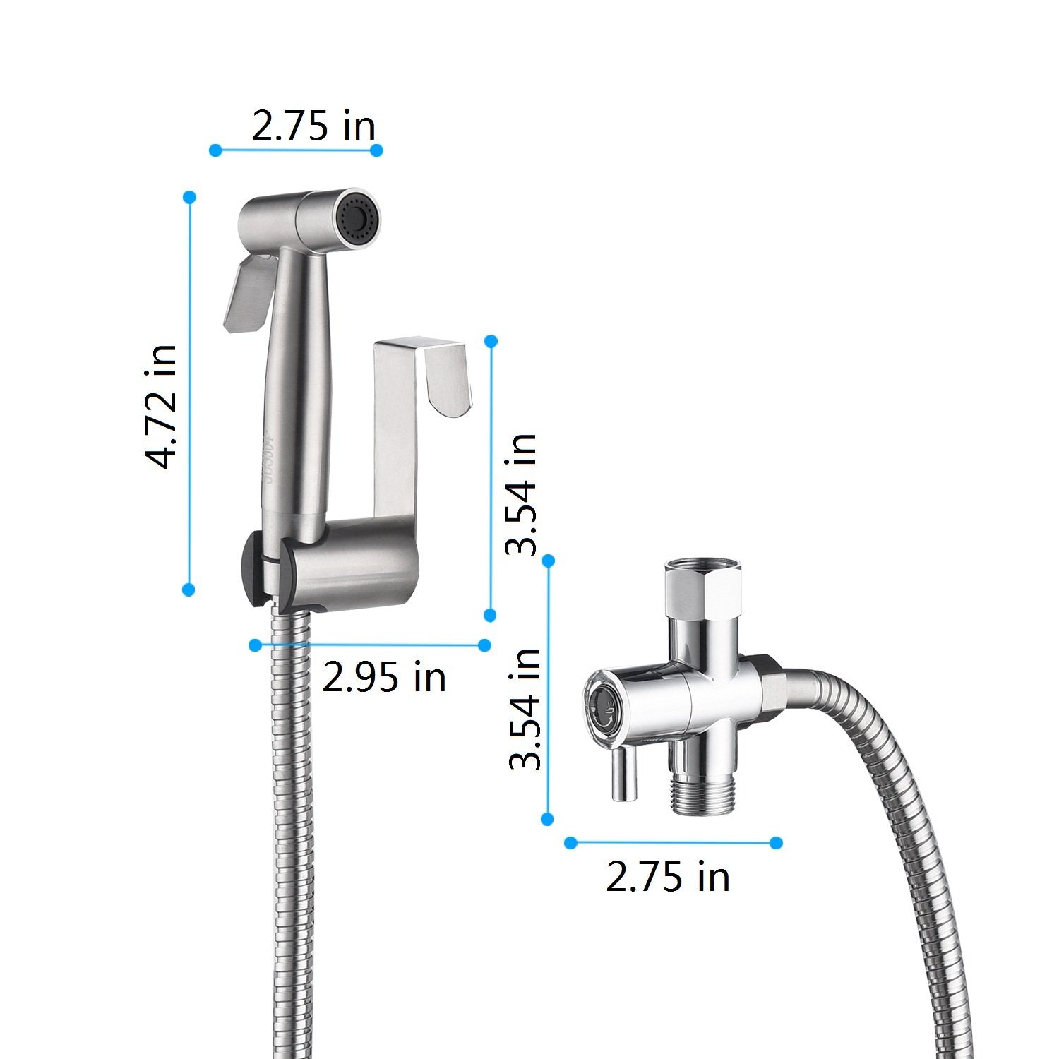 Bidet Sprayer for Toilet, Handheld Cloth Diaper Sprayer-Boyel Living