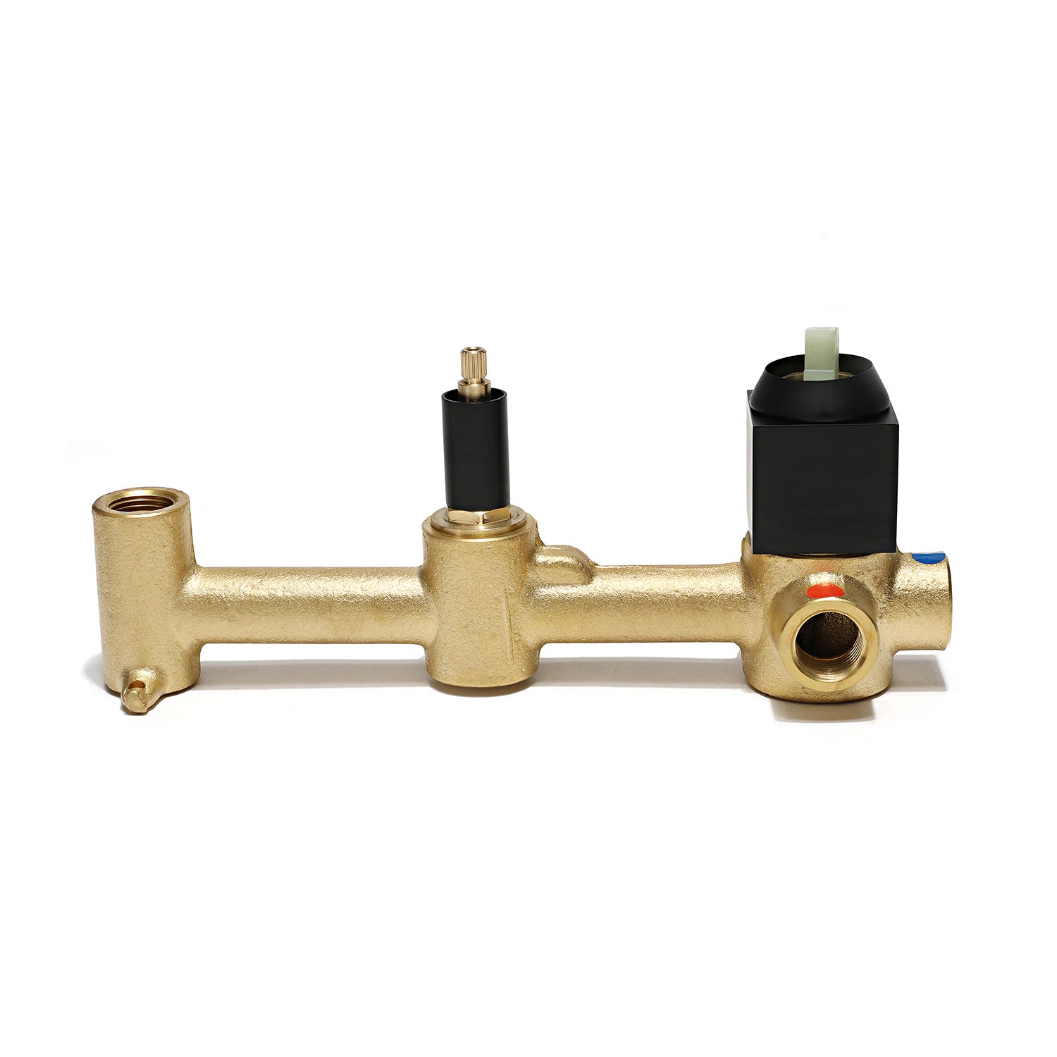 Matte Black 10 in. Square High Pressure Shower System with Handheld Shower Head-Boyel Living