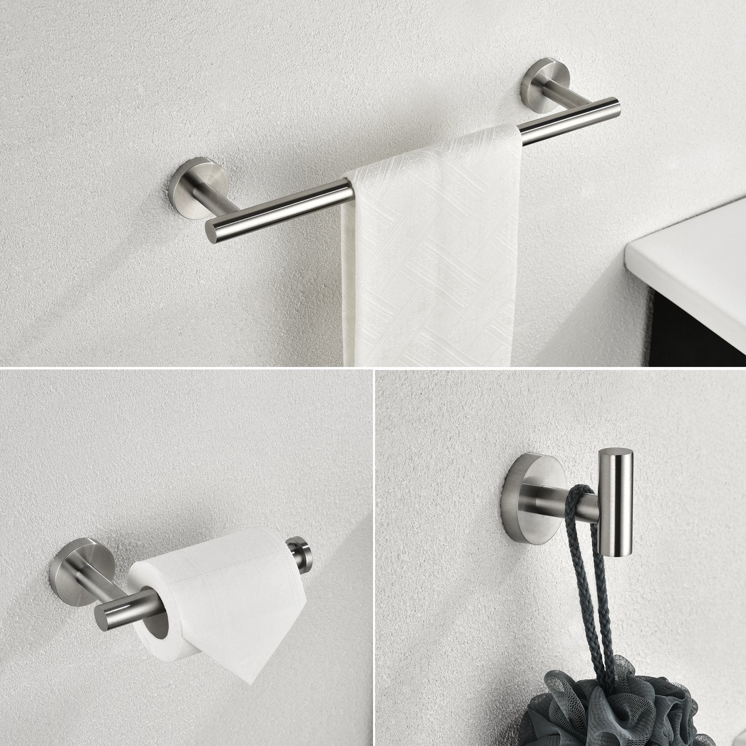 3 - Piece Bathroom Hardware Set-Boyel Living