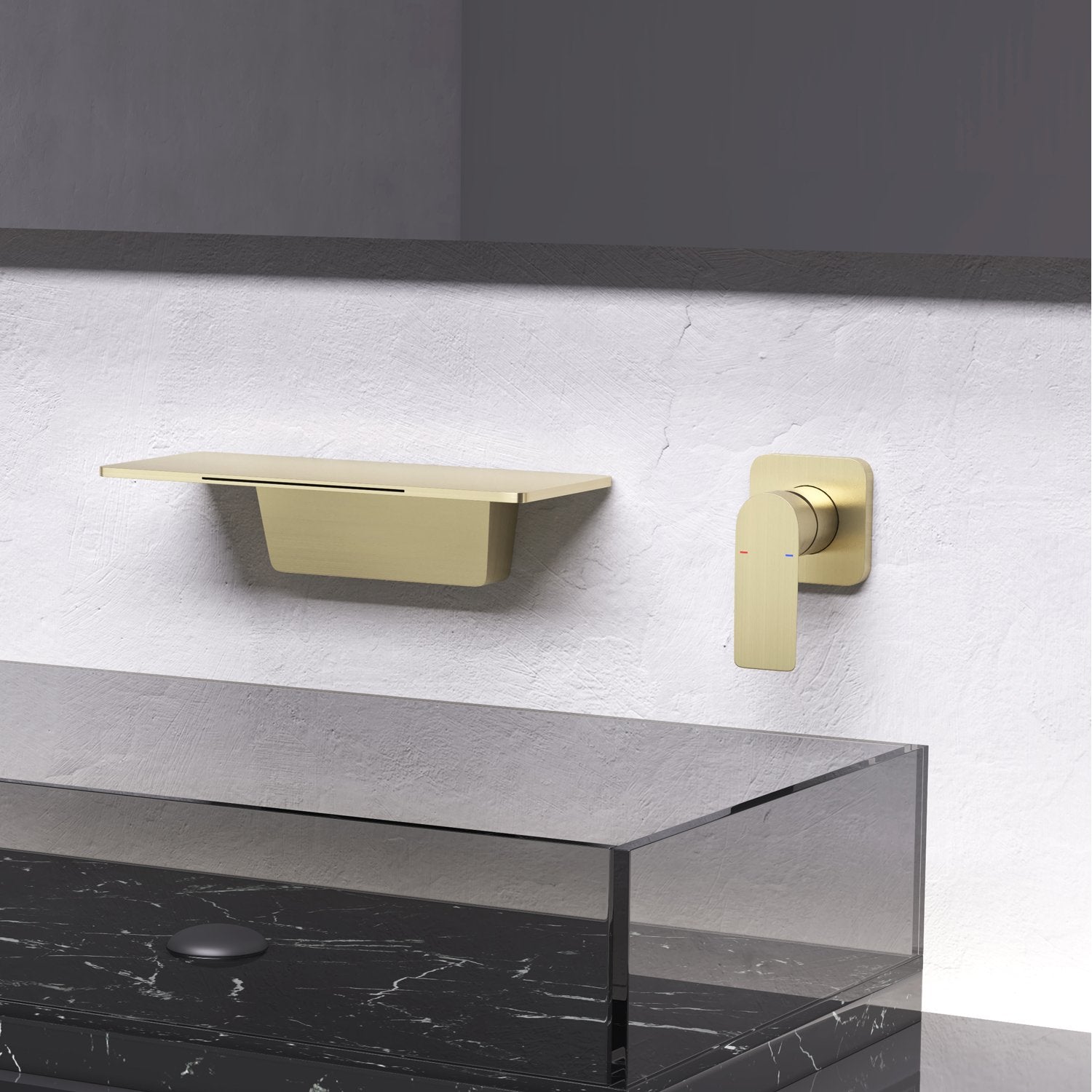 Waterfall Bathroom Sink Faucet-Boyel Living