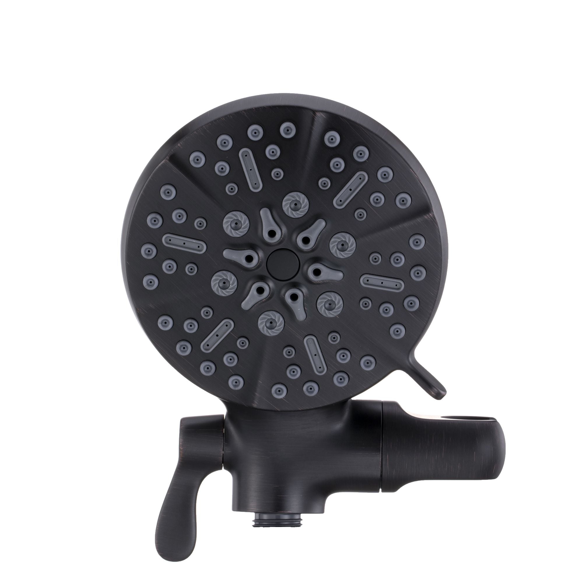 5-Spray Patterns 5 in. Wall Mount Dual Shower Heads and Handheld Shower Head-Boyel Living