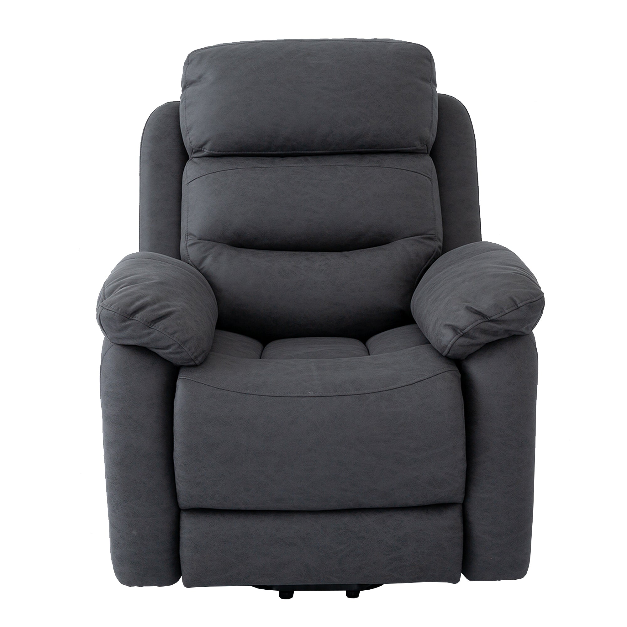 Power Lift Assist Standard Recliner with Storage and Overstuffed Pillows-Boyel Living